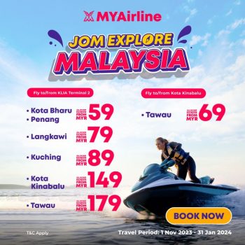 MYAirline-Domestic-All-in-fare-flights-from-MYR-59-Promotion-1-350x350 - Johor Kedah Kelantan Kuala Lumpur Melaka Negeri Sembilan Pahang Penang Perak Perlis Promotions & Freebies Putrajaya Sabah Sarawak Selangor Sports,Leisure & Travel Terengganu Travel Packages 