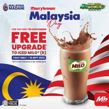 Marrybrown-Fre-Upgrade-Promo-350x350 - Beverages Food , Restaurant & Pub Johor Kedah Kelantan Kuala Lumpur Melaka Negeri Sembilan Pahang Penang Perak Perlis Promotions & Freebies Putrajaya Sabah Sarawak Selangor Terengganu 