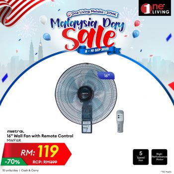 One-Living-Sdn-Bhd-Malaysia-Day-Sale-24-350x350 - Electronics & Computers Home Appliances IT Gadgets Accessories Kitchen Appliances Malaysia Sales Melaka 