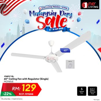One-Living-Sdn-Bhd-Malaysia-Day-Sale-29-350x350 - Electronics & Computers Home Appliances IT Gadgets Accessories Kitchen Appliances Malaysia Sales Melaka 