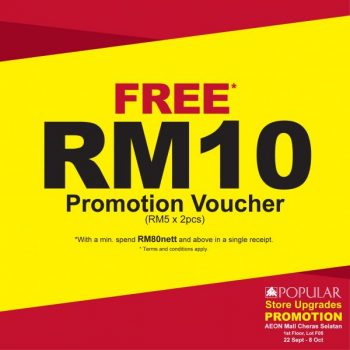 POPULAR-Store-Upgrades-Promotion-at-AEON-Mall-Cheras-Selatan-5-350x350 - Books & Magazines Promotions & Freebies Selangor Stationery 