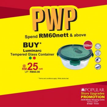 POPULAR-Store-Upgrades-Promotion-at-AEON-Melaka-Shopping-Centre-6-350x350 - Books & Magazines Melaka Promotions & Freebies Stationery