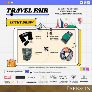 Parkson-Travel-Fair-Sale-at-Mahkota-Parade-1-350x350 - Malaysia Sales Melaka Supermarket & Hypermarket 