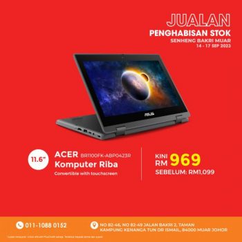 SENHENG-Bakri-Muar-Stock-Clearance-Sale-10-350x350 - Beddings Electronics & Computers Furniture Home & Garden & Tools Home Appliances Home Decor IT Gadgets Accessories Johor Kitchen Appliances Laptop Mobile Phone Warehouse Sale & Clearance in Malaysia