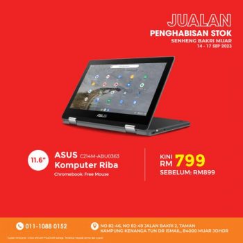 SENHENG-Bakri-Muar-Stock-Clearance-Sale-5-350x350 - Beddings Electronics & Computers Furniture Home & Garden & Tools Home Appliances Home Decor IT Gadgets Accessories Johor Kitchen Appliances Laptop Mobile Phone Warehouse Sale & Clearance in Malaysia