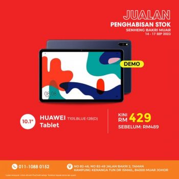 SENHENG-Bakri-Muar-Stock-Clearance-Sale-7-350x350 - Beddings Electronics & Computers Furniture Home & Garden & Tools Home Appliances Home Decor IT Gadgets Accessories Johor Kitchen Appliances Laptop Mobile Phone Warehouse Sale & Clearance in Malaysia
