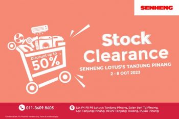SENHENG-Clearance-Sale-at-Lotuss-Tanjung-Pinang-350x233 - Electronics & Computers Home Appliances IT Gadgets Accessories Kitchen Appliances Laptop Mobile Phone Penang Tablets Warehouse Sale & Clearance in Malaysia 