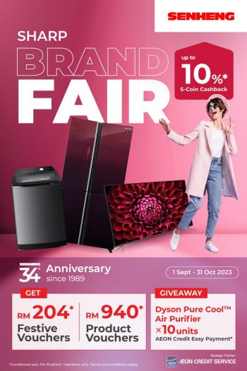SENHENG-Sharp-Brand-Fair-Sale-350x525 - Electronics & Computers Home Appliances Johor Kedah Kelantan Kitchen Appliances Kuala Lumpur Malaysia Sales Melaka Negeri Sembilan Pahang Penang Perak Perlis Putrajaya Sabah Sales Happening Now In Malaysia Sarawak Selangor Terengganu 