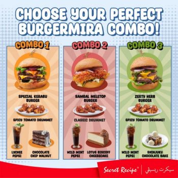 Secret-Recipe-BurgerMira-Combo-350x350 - Beverages Food , Restaurant & Pub Johor Kedah Kelantan Kuala Lumpur Melaka Negeri Sembilan Pahang Penang Perak Perlis Promotions & Freebies Putrajaya Sabah Sarawak Selangor Terengganu 
