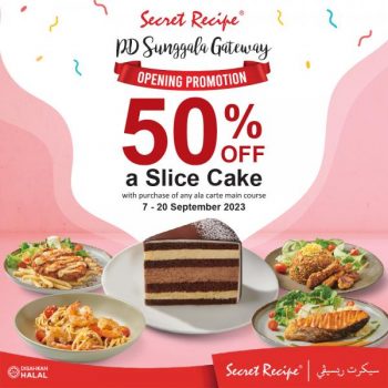 Secret-Recipe-Opening-Promotion-at-Sunggala-Gateway-1-350x350 - Beverages Food , Restaurant & Pub Negeri Sembilan Promotions & Freebies 