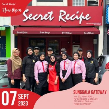 Secret-Recipe-Opening-Promotion-at-Sunggala-Gateway-350x350 - Beverages Food , Restaurant & Pub Negeri Sembilan Promotions & Freebies 