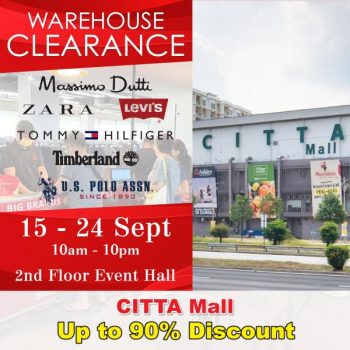 Shoppers-Hub-Warehouse-Clearance-Sale-at-Citta-Mall-350x350 - Apparels Fashion Accessories Fashion Lifestyle & Department Store Selangor Warehouse Sale & Clearance in Malaysia 