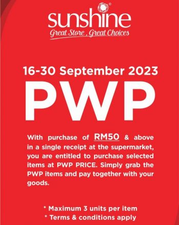 Sunshine-PWP-Promotion-350x439 - Penang Promotions & Freebies Supermarket & Hypermarket 