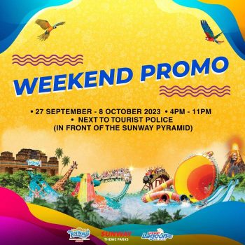 Sunway-Lagoon-Weekend-Promotion-350x350 - Others Promotions & Freebies Selangor Sports,Leisure & Travel Theme Parks 