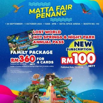 Sunway-Lost-World-Of-Tambun-MATTA-Fair-Penang-Promotion-1-350x350 - Penang Promotions & Freebies Sports,Leisure & Travel Theme Parks 