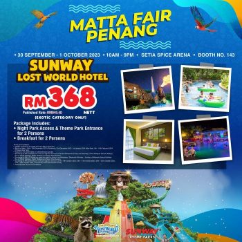 Sunway-Lost-World-Of-Tambun-MATTA-Fair-Penang-Promotion-3-350x350 - Penang Promotions & Freebies Sports,Leisure & Travel Theme Parks 