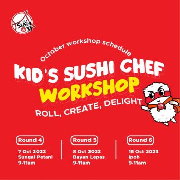 Sushi-YA-October-Sushi-Workshop-1-350x350 - Beverages Events & Fairs Food , Restaurant & Pub Penang Perak Selangor 