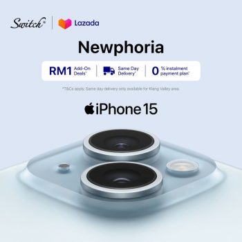 Switch-iPhone-15-Newphoria-Pre-order-Deal-at-Lazada-350x350 - Electronics & Computers IT Gadgets Accessories Johor Kedah Kelantan Kuala Lumpur Melaka Mobile Phone Negeri Sembilan Online Store Pahang Penang Perak Perlis Promotions & Freebies Putrajaya Sabah Sarawak Selangor Terengganu 