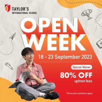 Taylors-International-School-Open-Week-350x350 - Events & Fairs Kuala Lumpur Others Selangor 
