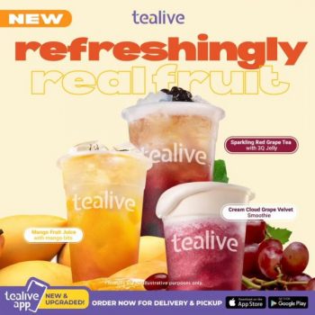 Tealive-Refreshingly-Real-Fruit-Drinks-Special-350x350 - Beverages Food , Restaurant & Pub Johor Kedah Kelantan Kuala Lumpur Melaka Negeri Sembilan Pahang Penang Perak Perlis Promotions & Freebies Putrajaya Sabah Sarawak Selangor Terengganu 