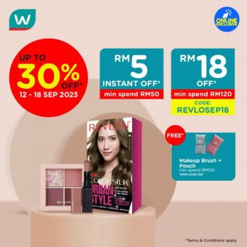 Watsons-Online-Revlon-Brand-Day-Sale-350x350 - Beauty & Health Johor Kedah Kelantan Kuala Lumpur Malaysia Sales Melaka Negeri Sembilan Pahang Penang Perak Perlis Personal Care Putrajaya Sabah Sarawak Selangor Skincare Terengganu 