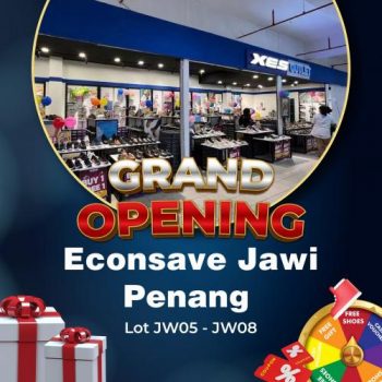 XES-Shoe-Grand-Opening-Promotion-at-Econsave-Jawi-Penang-350x350 - Fashion Accessories Fashion Lifestyle & Department Store Footwear Penang Promotions & Freebies 