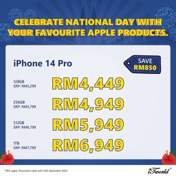 iTworld-Malaysia-Day-Promo-1-350x350 - Beverages Food , Restaurant & Pub Johor Kedah Kelantan Kuala Lumpur Melaka Negeri Sembilan Pahang Penang Perak Perlis Promotions & Freebies Putrajaya Sabah Sarawak Selangor Terengganu 