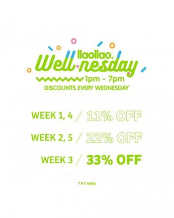 llaollao-Wednesday-Wellnesday-Promotion-1-1-350x438 - Beverages Food , Restaurant & Pub Ice Cream Johor Kedah Kelantan Kuala Lumpur Melaka Negeri Sembilan Pahang Penang Perak Perlis Promotions & Freebies Putrajaya Sabah Sarawak Selangor Terengganu 