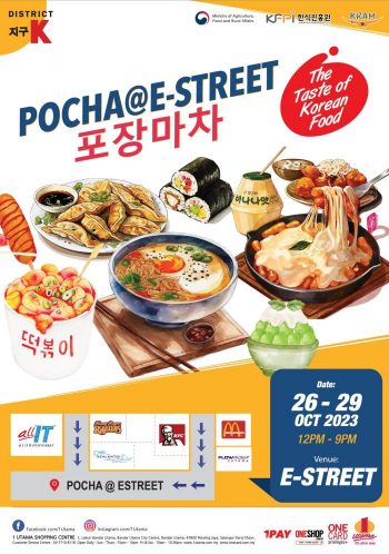 1-Utama-Pocha-@-E-Street-Event-350x498 - Beverages Events & Fairs Food , Restaurant & Pub Selangor 