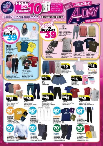 AEON-Bandar-Utama-A-Day-Sale-2-350x495 - Malaysia Sales Selangor Supermarket & Hypermarket 