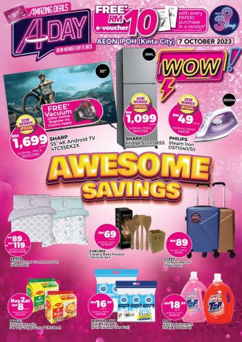 AEON-Ipoh-Kinta-City-A-Day-Sale-1-350x495 - Malaysia Sales Perak Supermarket & Hypermarket 
