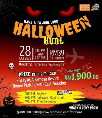 AFamosa-Resort-Halloween-Hunt-350x403 - Events & Fairs Melaka Others 