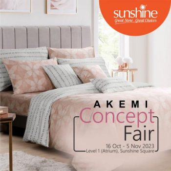 AKEMI-Concept-Fair-at-Sunshine-Square-Bayan-Baru-350x350 - Beddings Events & Fairs Home & Garden & Tools Mattress Penang 