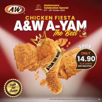 AW-Chicken-Fiesta-Promotion-1-350x350 - Beverages Food , Restaurant & Pub Johor Kedah Kelantan Kuala Lumpur Melaka Negeri Sembilan Pahang Penang Perak Perlis Promotions & Freebies Putrajaya Sabah Sarawak Selangor Terengganu 