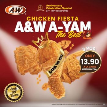 AW-Chicken-Fiesta-Promotion-350x350 - Beverages Food , Restaurant & Pub Johor Kedah Kelantan Kuala Lumpur Melaka Negeri Sembilan Pahang Penang Perak Perlis Promotions & Freebies Putrajaya Sabah Sarawak Selangor Terengganu 