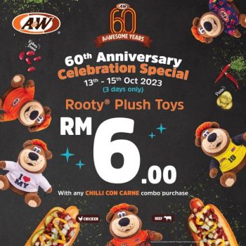 AW-Rooty-Plush-Toys-for-RM6-Promotion-350x350 - Beverages Food , Restaurant & Pub Johor Kedah Kelantan Kuala Lumpur Melaka Negeri Sembilan Pahang Penang Perak Perlis Promotions & Freebies Putrajaya Sabah Sarawak Selangor Terengganu 