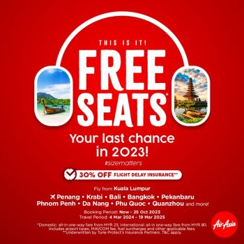 AirAsia-Free-Seats-Mega-Sale-350x350 - Air Fare Johor Kedah Kelantan Kuala Lumpur Malaysia Sales Melaka Negeri Sembilan Online Store Pahang Penang Perak Perlis Putrajaya Sabah Sarawak Selangor Sports,Leisure & Travel Terengganu Travel Packages 