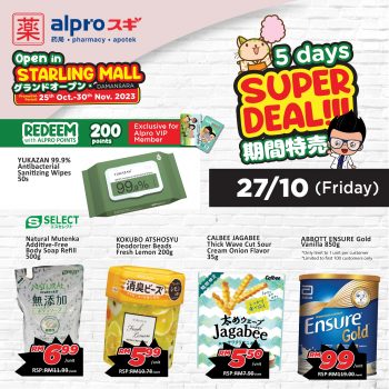 Alpro-Pharmacy-Opening-Deal-at-Starling-Mall-7-350x350 - Beauty & Health Health Supplements Personal Care Promotions & Freebies Selangor 