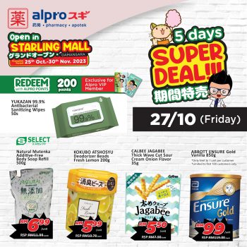 Alpro-Pharmacy-Opening-Deal-at-Starling-Mall-7-350x350 - Beauty & Health Health Supplements Personal Care Promotions & Freebies Selangor 