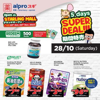 Alpro-Pharmacy-Opening-Deal-at-Starling-Mall-8-350x350 - Beauty & Health Health Supplements Personal Care Promotions & Freebies Selangor 