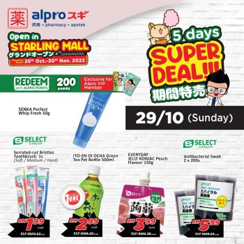 Alpro-Pharmacy-Opening-Deal-at-Starling-Mall-9-350x350 - Beauty & Health Health Supplements Personal Care Promotions & Freebies Selangor 