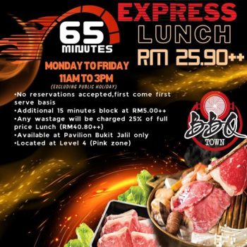 BBQ-TOWN-Express-Lunch-Promotion-350x350 - Beverages Food , Restaurant & Pub Kuala Lumpur Promotions & Freebies Selangor 