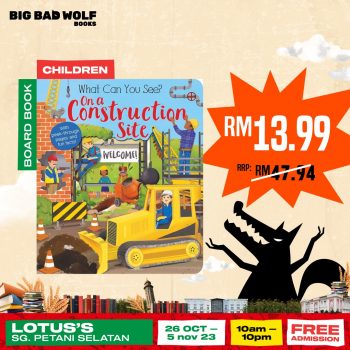Big-Bad-Wolf-Books-Biggest-Book-Sale-at-Lotuss-Sg-Petani-Selatan-7-350x350 - Books & Magazines Kedah Stationery Warehouse Sale & Clearance in Malaysia 