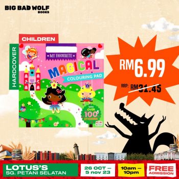 Big-Bad-Wolf-Books-Biggest-Book-Sale-at-Lotuss-Sg-Petani-Selatan-9-350x350 - Books & Magazines Kedah Stationery Warehouse Sale & Clearance in Malaysia 