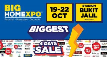Big-Home-Expo-Sale-at-Stadium-Bukit-Jalil-350x187 - Beddings Electronics & Computers Events & Fairs Furniture Home & Garden & Tools Home Appliances Home Decor Kitchen Appliances Kuala Lumpur Selangor 