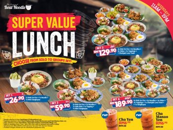 Boat-Noodle-Super-Value-Lunch-350x263 - Beverages Food , Restaurant & Pub Johor Kedah Kelantan Kuala Lumpur Melaka Negeri Sembilan Pahang Penang Perak Perlis Promotions & Freebies Putrajaya Sabah Sarawak Selangor Terengganu 