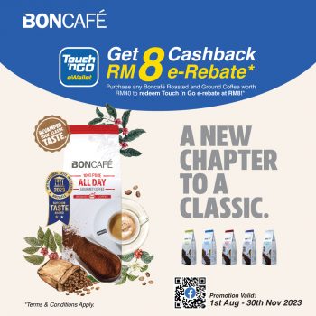 Boncafe-Touch-n-Go-Promo-350x350 - Beverages eWallet & Digital Currency Food , Restaurant & Pub Promotions & Freebies Selangor 
