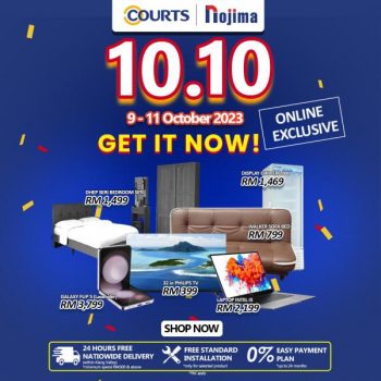 COURTS-10.10-Sale-350x350 - Electronics & Computers Furniture Home & Garden & Tools Home Appliances Home Decor IT Gadgets Accessories Johor Kedah Kelantan Kitchen Appliances Kuala Lumpur Malaysia Sales Melaka Negeri Sembilan Pahang Penang Perak Perlis Putrajaya Sabah Sarawak Selangor Terengganu 