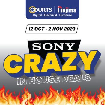 COURTS-Sony-Crazy-in-House-Deals-350x350 - Computer Accessories Electronics & Computers Home Appliances IT Gadgets Accessories Johor Kedah Kelantan Kitchen Appliances Kuala Lumpur Melaka Negeri Sembilan Pahang Penang Perak Perlis Promotions & Freebies Putrajaya Sabah Sarawak Selangor Terengganu 