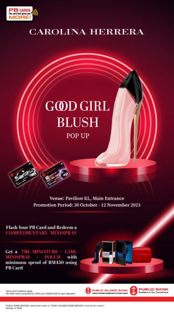 Carolina-Herrera-Good-Girl-Blush-Pop-Up-at-Pavilion-KL-350x625 - Beauty & Health Fragrances Kuala Lumpur Promotions & Freebies Selangor 